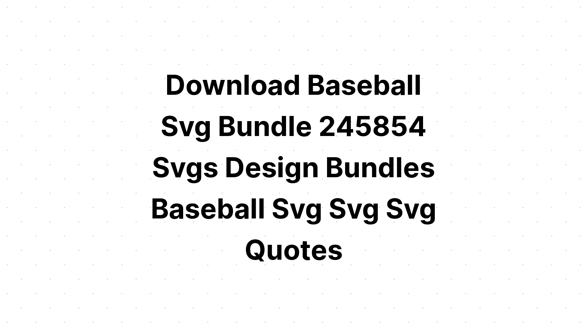 Download I Love Baseball Svg SVG File